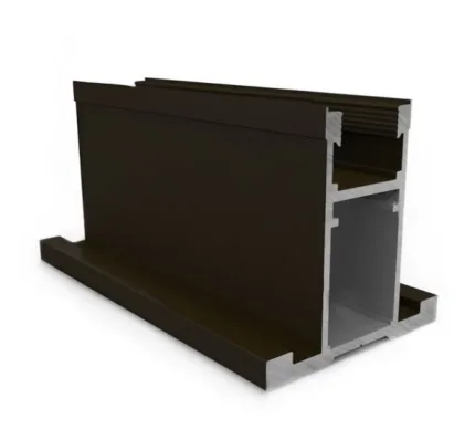 Elite профіль вертикальний Slim L=5500 бронза